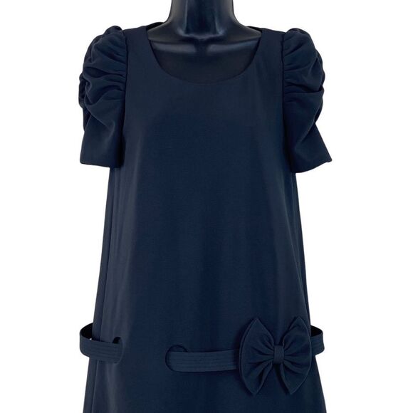 Shopping Bag Atelier Production Creation Bow Mini Dress Korean 66 US Sz XS - Picture 4 of 12